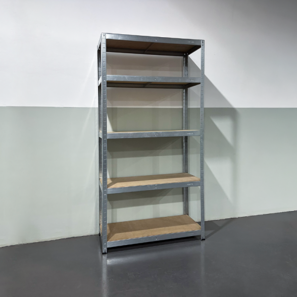 Стеллаж металлический оцинкованный FORSTOR Multirack 1800x1100x350 мм 5 полок МДФ фото 3