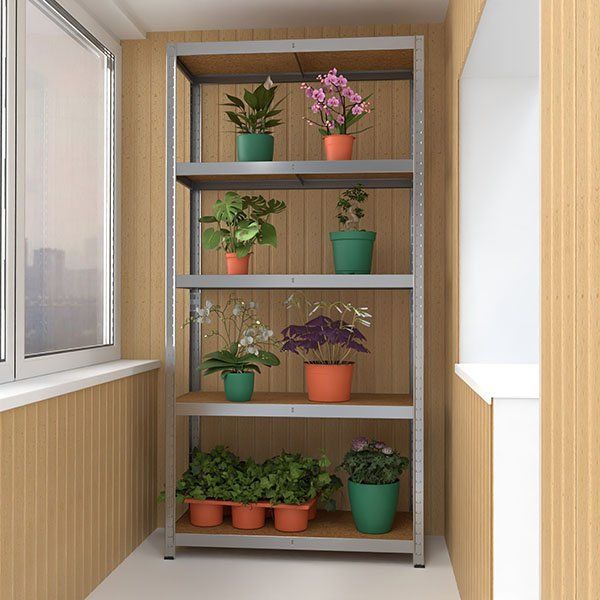 Побутовий поличковий стелаж Multirack 1800x900x500-5-Д фото 15