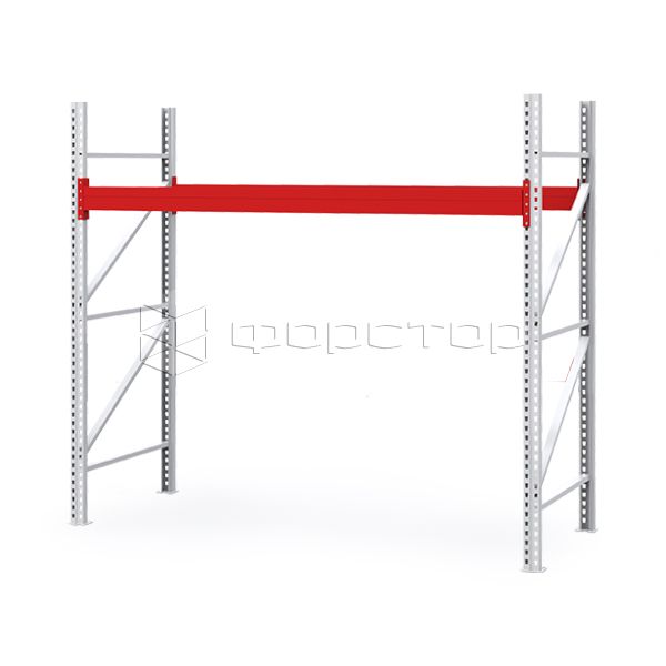 Паллетный стеллаж Profi 2500х2700х1100-1 ТС