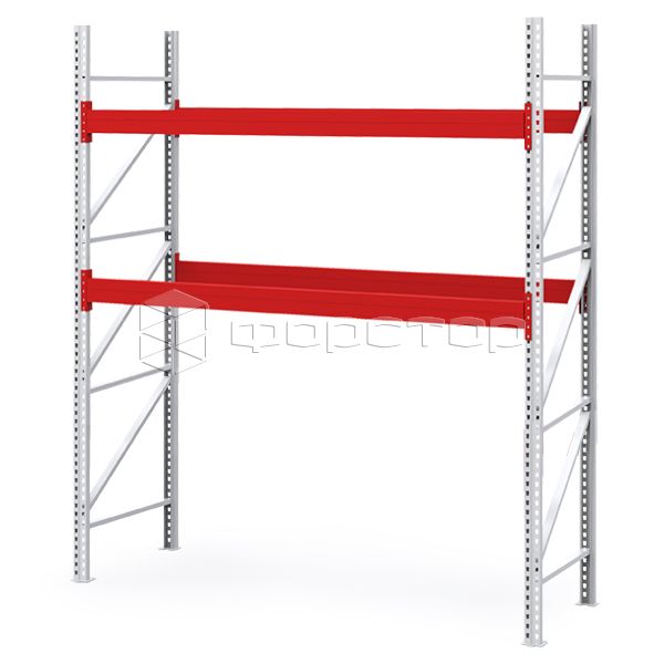 Паллетный стеллаж Profi 3500х2700х1100-2 ТС