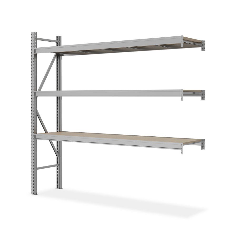 Поличний стелаж Master 2000x1500x400-3 каркас приставний