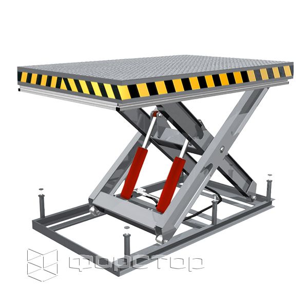 Подъемный стол FN1500-1,6x0,4-2,5x2,0